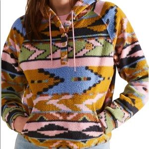 Billabong A/Div Go Outdoors Pullover Waterproof Fleece Hoodie, size Small